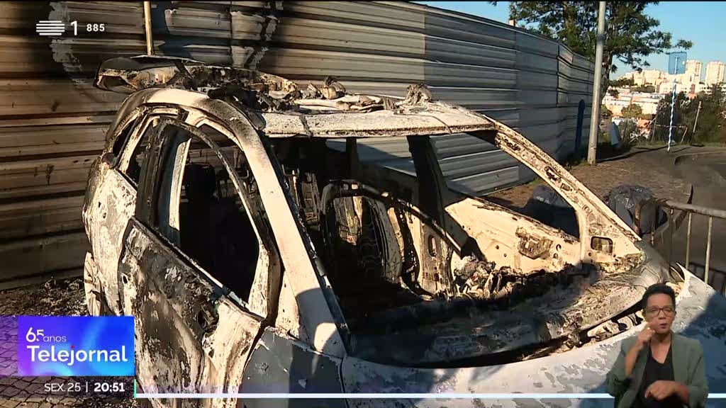 Carros incendiados. Nem todos estão cobertos por um seguro