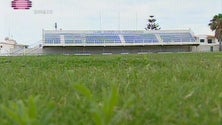 Estádio do Portosantense com a bancada interdita