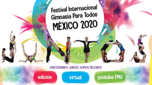 Imagem de Santa Cruz em festival do México