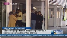 Imagem de As urgências do hospital estão a atender cerca de 500 doentes por dia com sintomas gripais