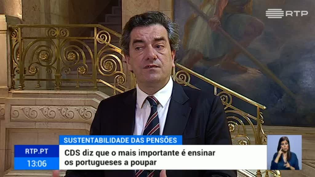CDS-PP considera importante ensinar portugueses a poupar