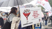 Imagem de Professores protestam pela carreira (vídeo)