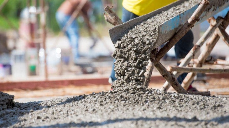 Venda de cimento atingiu máximo dos últimos dez anos