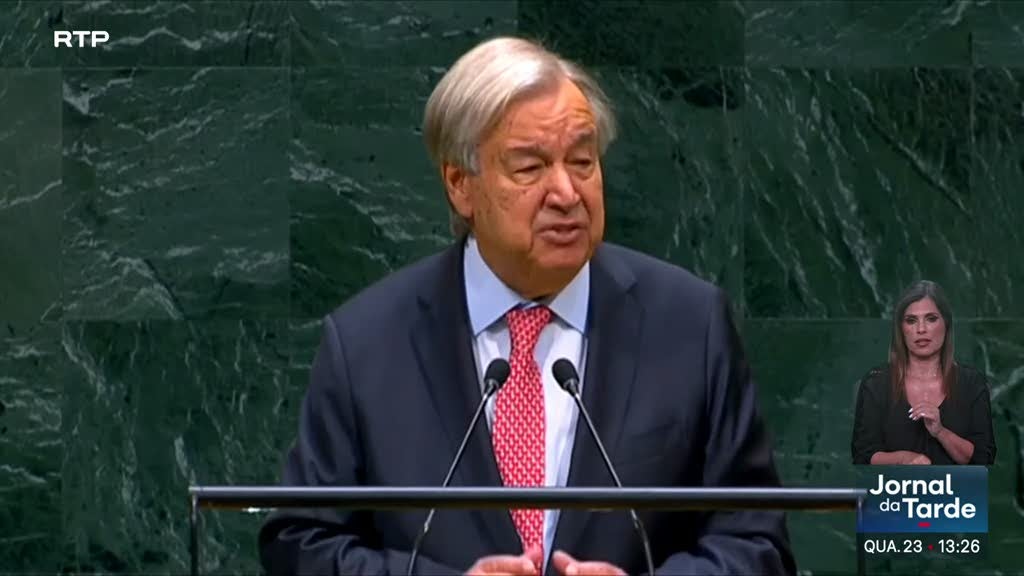 Guterres despede-se da Assembleia Geral da ONU com apelo à paz