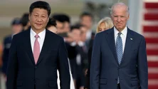 Imagem de Xi pede a Biden para trabalharem juntos pela paz
