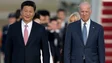 Imagem de Xi pede a Biden para trabalharem juntos pela paz