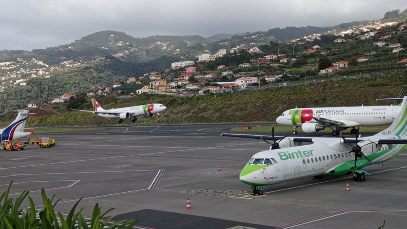 Cinco voos cancelados no Aeroporto da Madeira
