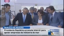 Imagem de Marcelo quer aposta no mar (Vídeo)