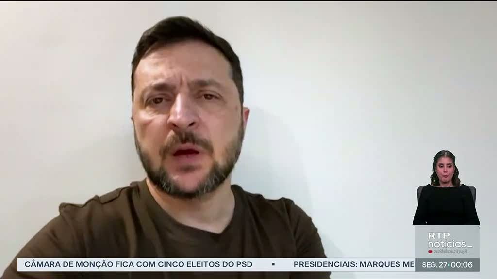 Guerra Ucrânia. Zelnsky pede esforço conjunto dos países aliados