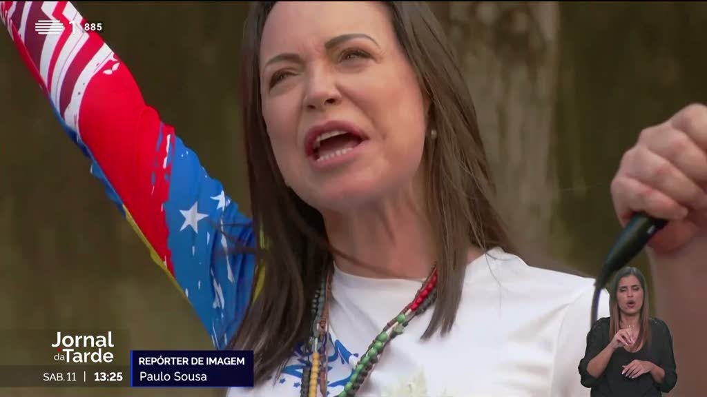 Comunidade venezuelana na Madeira aplaude Nobel para Corina Machado