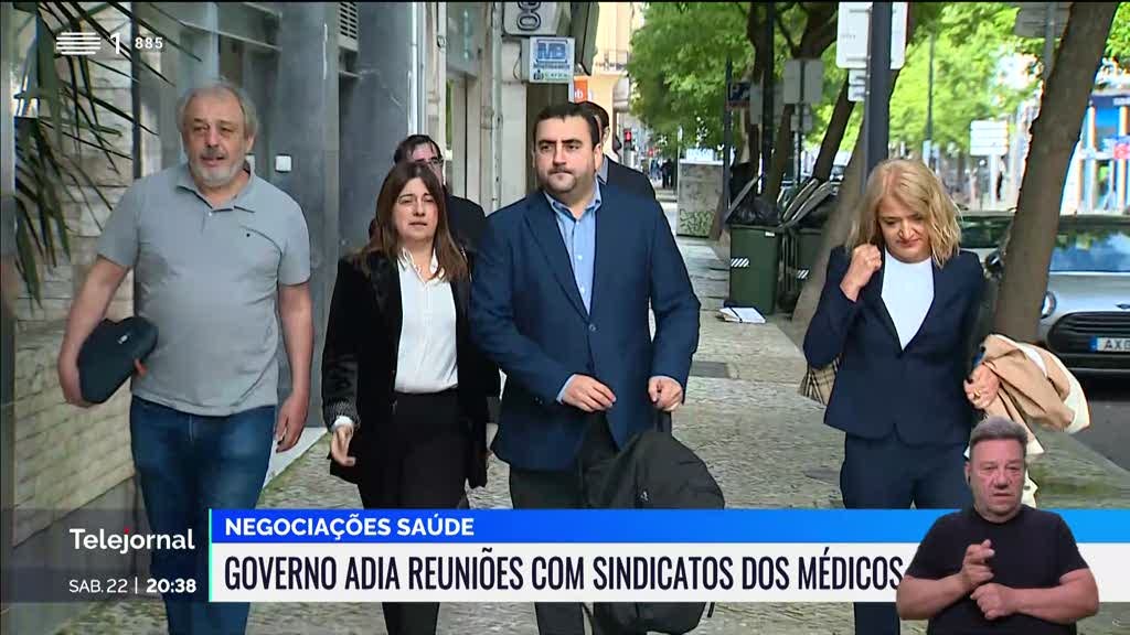 Governo adia reuniões com sindicatos médicos