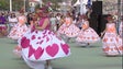 Trupes da Festa da Flor voltam a desfilar (vídeo)