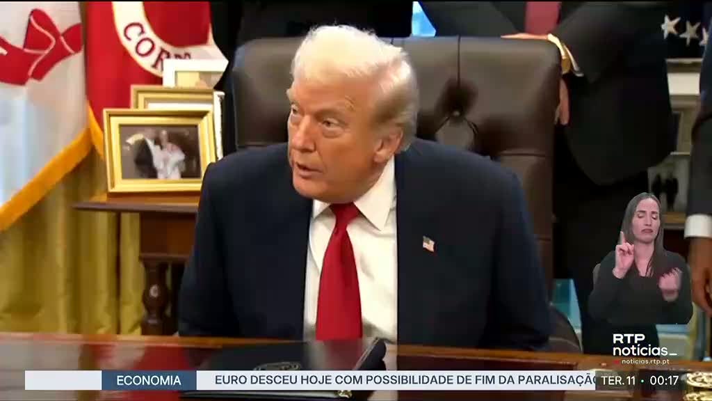 EUA. Donald Trump recebe presidente da Síria na Casa Branca