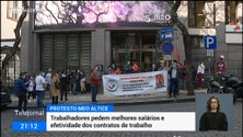 Imagem de CGTP denuncia trabalho precário na Altice (vídeo)