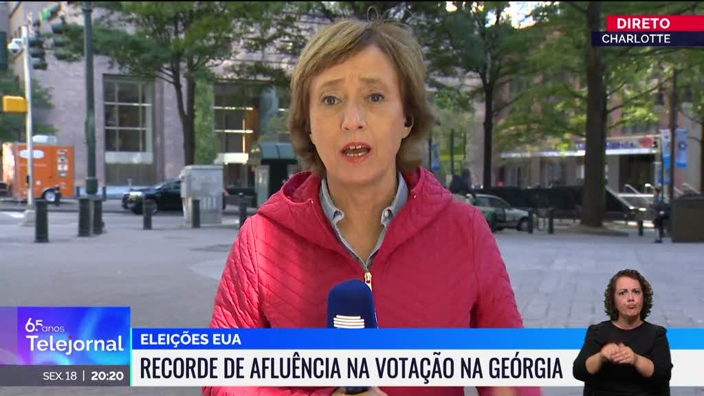 Eleições EUA. Recorde de afluência na votação na Carolina do Norte