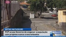 Imagem de PCP acusa Governo de enganar a população em relação ao antigo matadouro do Funchal (Vídeo)