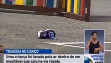 Imagem de Acidente grave com criança no Caniço