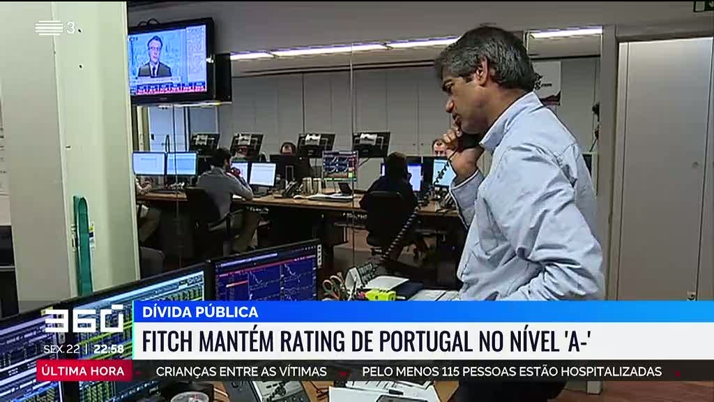 Fitch mantém Rating de Portugal em A-