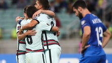 Imagem de Portugal vence ao intervalo em Baku