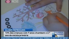 Imagem de Número de chumbos no ensino está em queda (Vídeo)