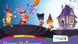 Imagem de Crianças desafiadas a aprender inglês no Halloween