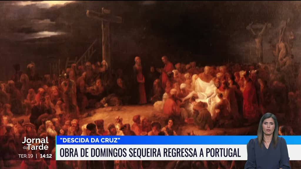 "Descida da Cruz" de Domingos Sequeira regressa a Portugal