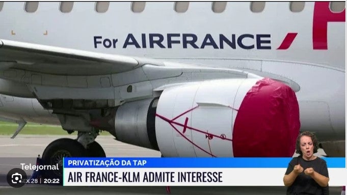 Imagem de Air France-KLM admite ficar com uma posição minoritária na TAP