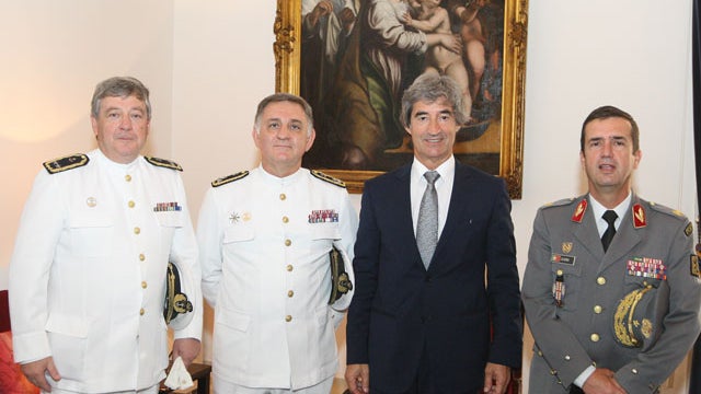 Tranquada Gomes recebe Comandante do Instituto Universitário Militar