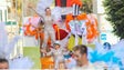 Portossantenses gostavam de ver grupos locais no desfile de Carnaval