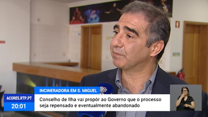 Imagem de Conselho de Ilha de São Miguel sugere abandonar a instalação da incineradora na ilha [Vídeo]