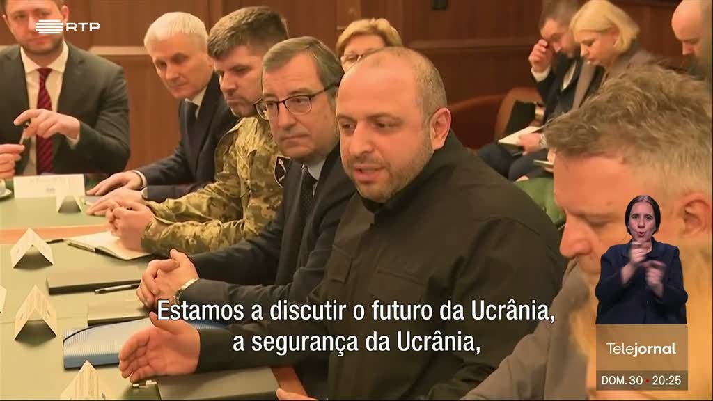 Ucranianos reúnem-se com Marco Rubio na Flórida