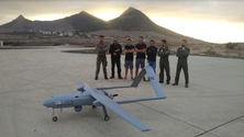 Imagem de Voo de Sistema Aéreo Não Tripulado entre Beja e Porto Santo