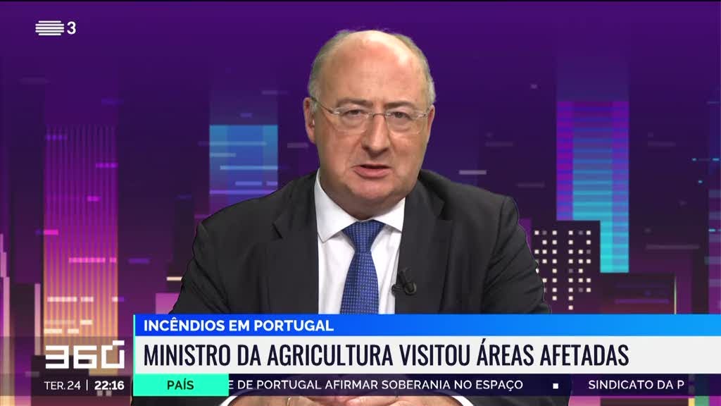 Incêndios. Ministro da Agricultura garante desbloquear burocracia para acesso a fundos