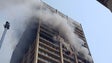 Incêndio na antiga sede do Banco de Lisboa em Joanesburgo mata 3 bombeiros
