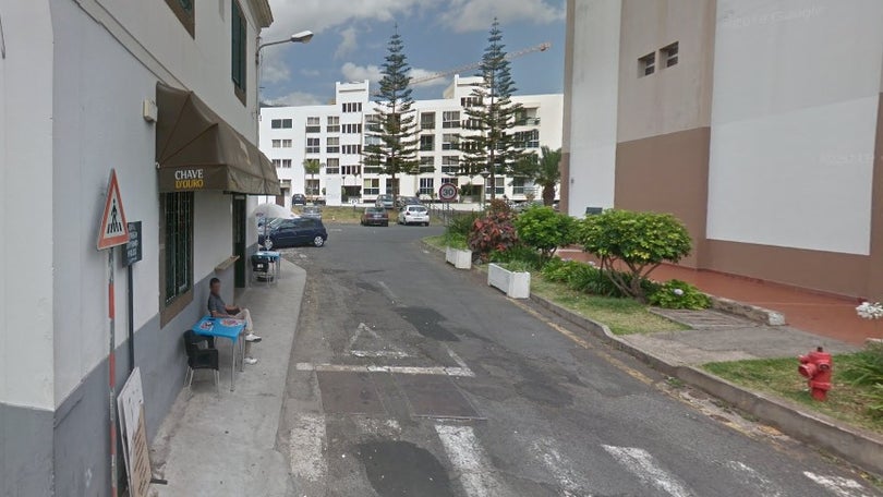 Imagem de Interrupção à circulação rodoviária em Santo António