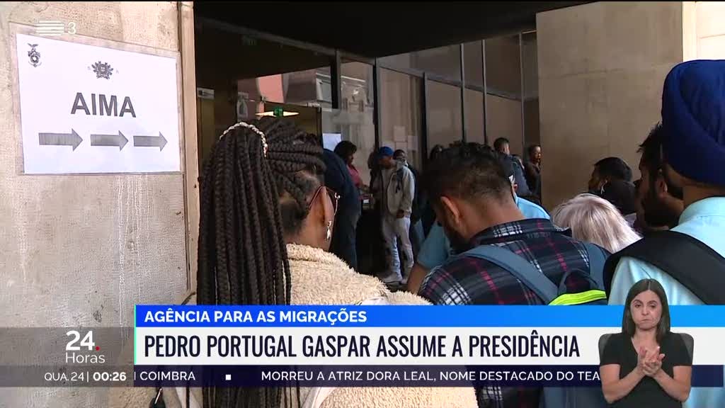 Pedro Portugal Gaspar assume presidência da agência para as migrações