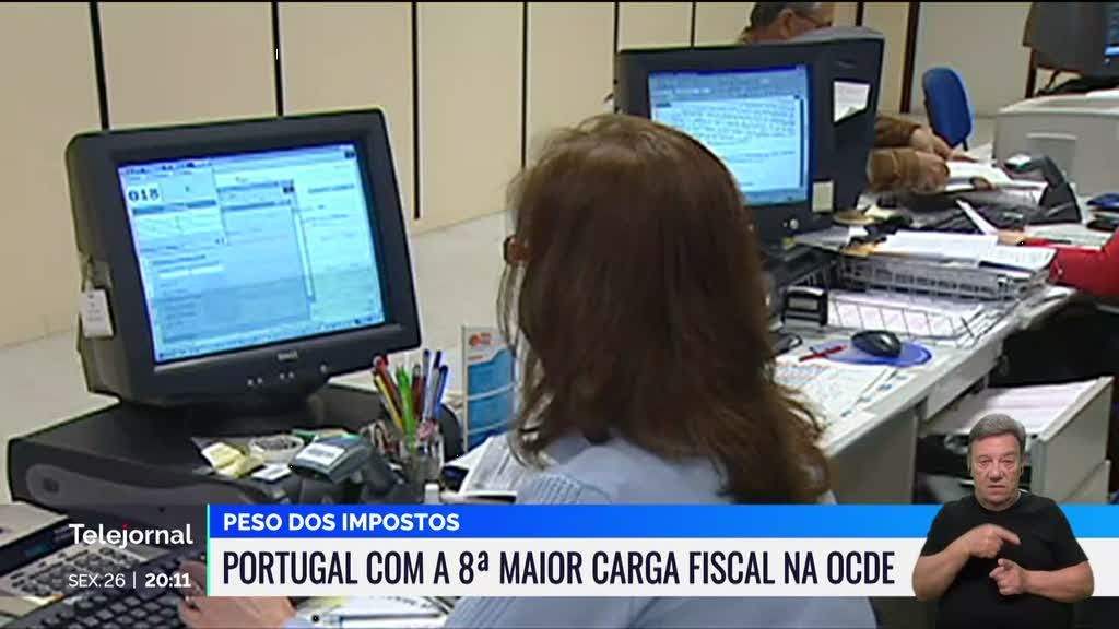 Portugal tem a oitava maior carga fiscal da OCDE sobre o trabalho