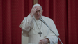Papa diz aos peregrinos que é momento de pedir pelo mundo inteiro