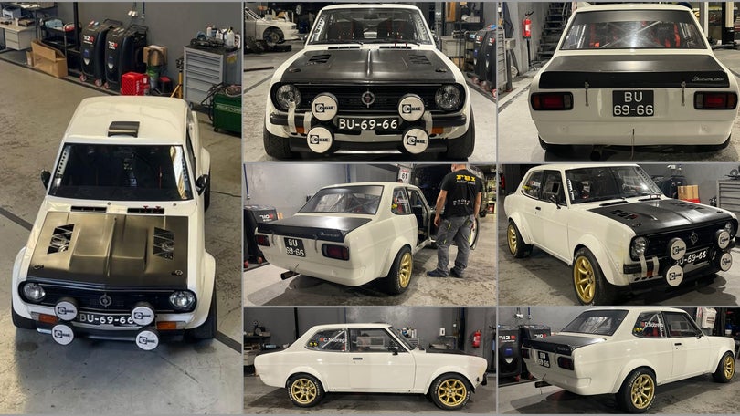 Imagem de Cláudio Nóbrega de regresso à competição com o Datsun