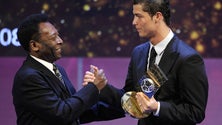 Imagem de Pelé confessa admiração por Ronaldo