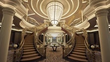 Imagem de Um dos navios mais luxuosos do mundo esteve na Madeira (Vídeo)