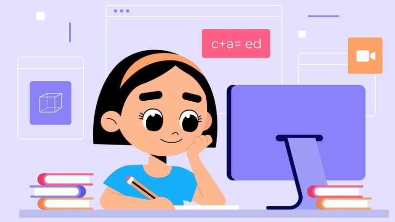 Imagem de Menos aulas online do que média da OCDE