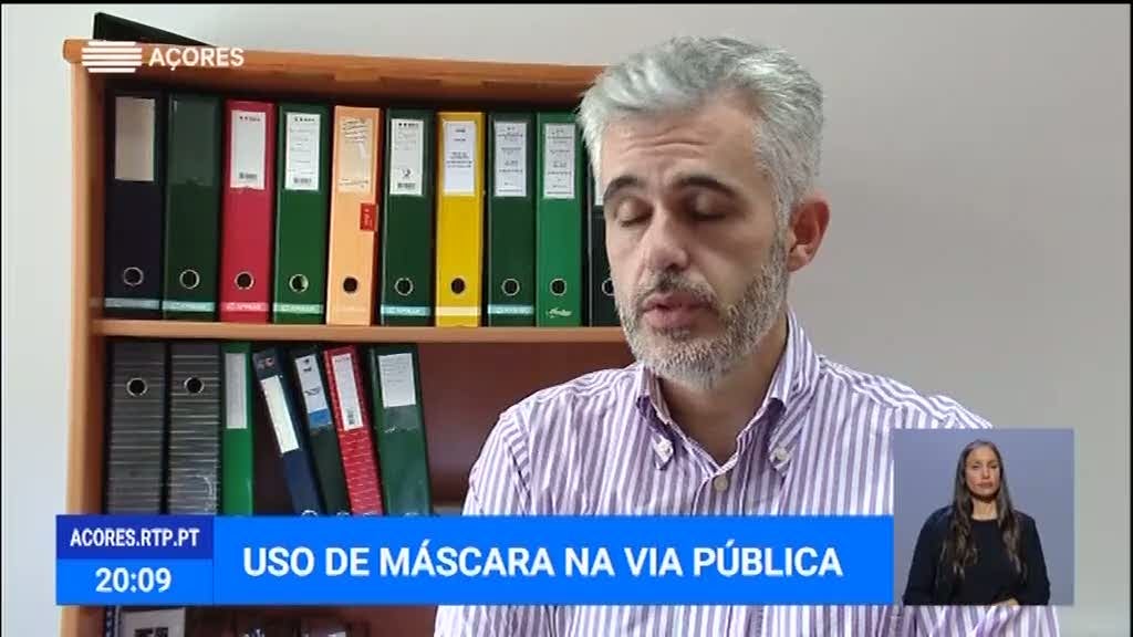 Governo Regional legisla sobre o uso de máscara na via pública (Vídeo)