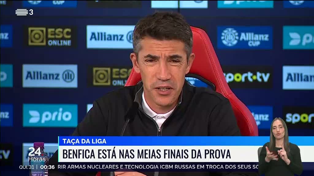 Taça da Liga. Treinadores reagem a vitória de Benfica sobre o Santa Clara