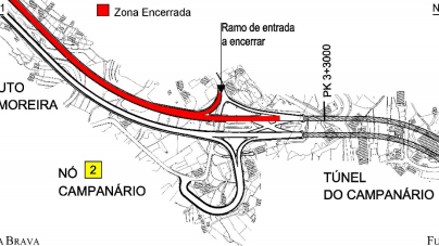 Corte de trânsito na Via Rápida