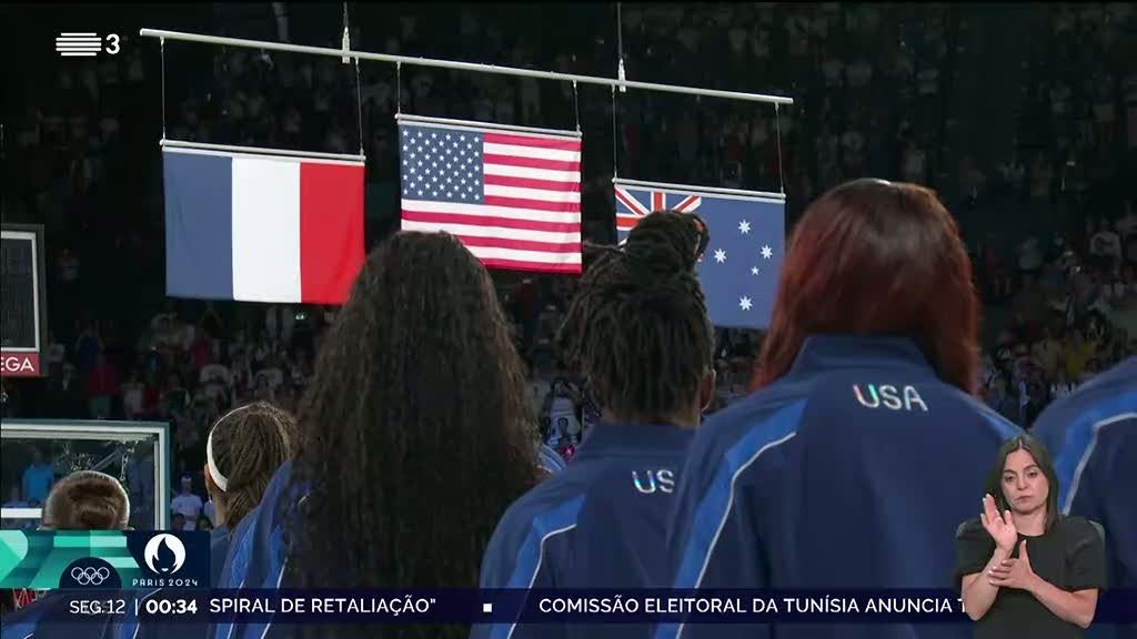 Paris2024. EUA ganham o ouro olímpio em basquetebol pela 10ª vez