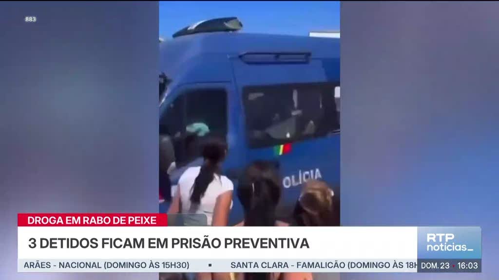 Rabo de Peixe. Três de oito detidos em prisão preventiva