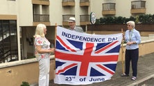 Imagem de Brexit. Na Madeira, grupo de britânicos festeja saída do Reino Unido da UE (Vídeo)