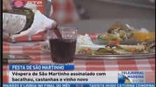 Véspera de São Martinho assinalada com bacalhau, castanhas e vinho (Vídeo)