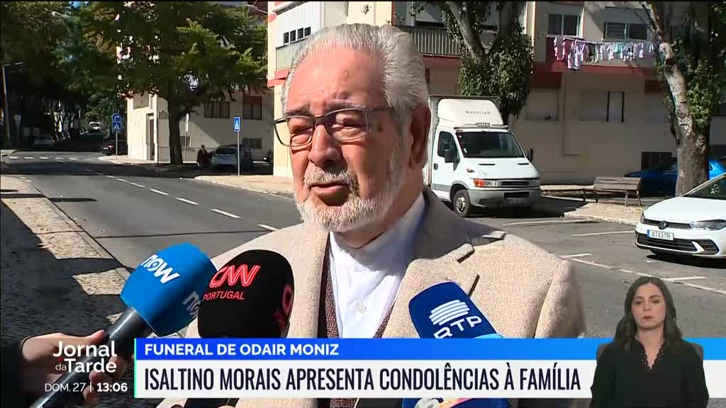 Morte de Odair Moniz. Isaltino Morais apresenta condolências à família